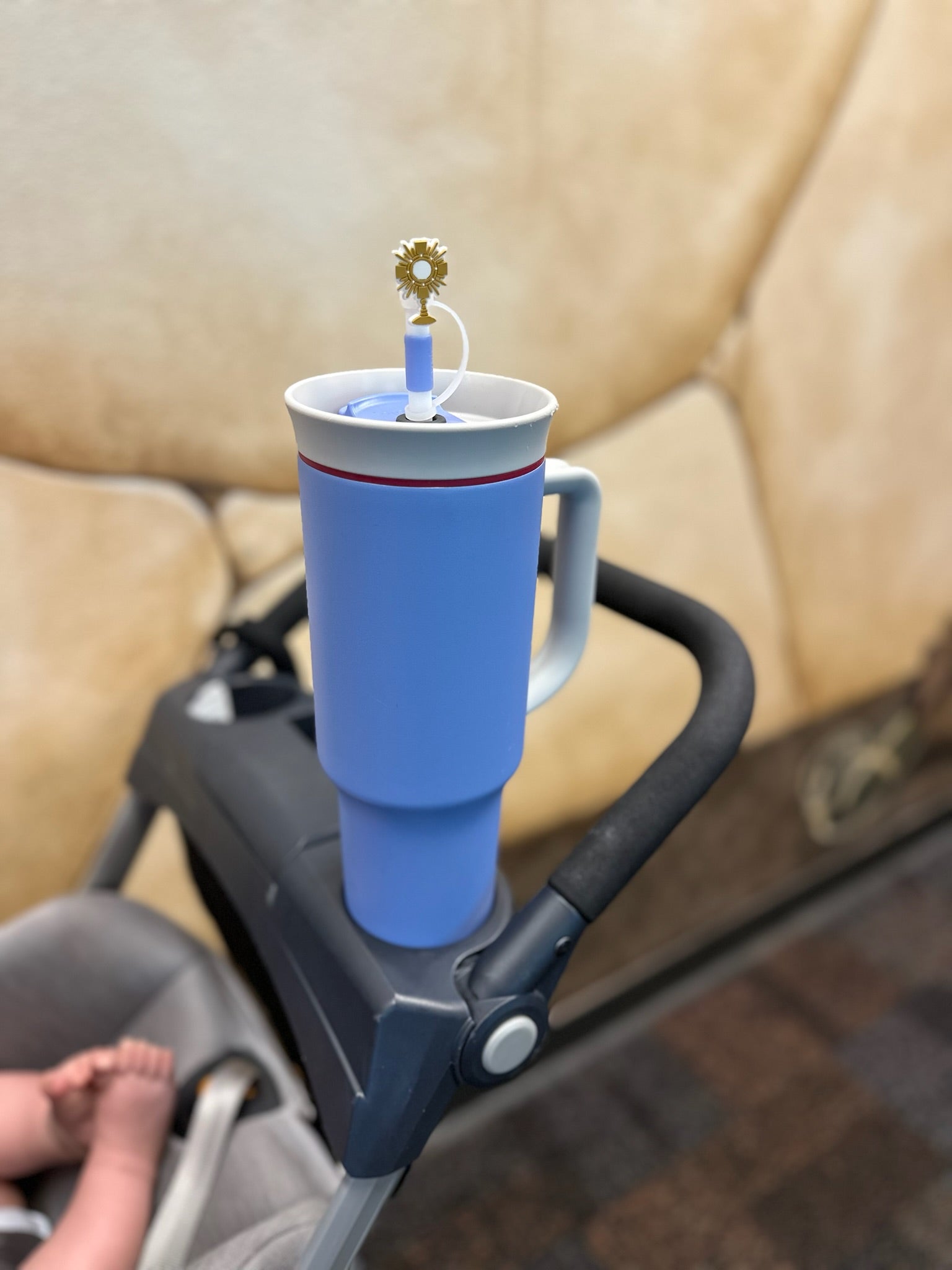 Catholic Straw Toppers: Adoration (a 2 pack!)