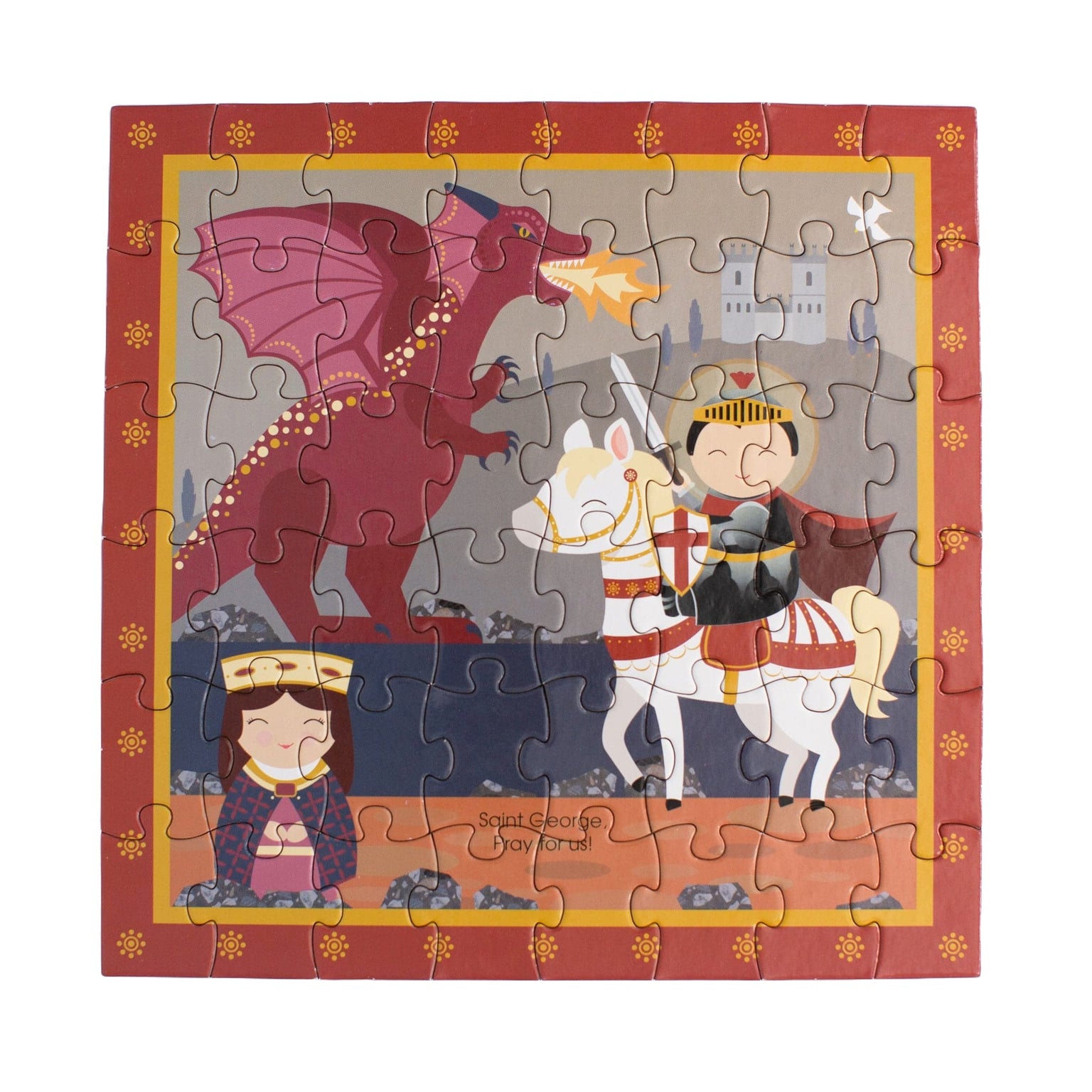 St. George and the Dragon Mini Puzzle