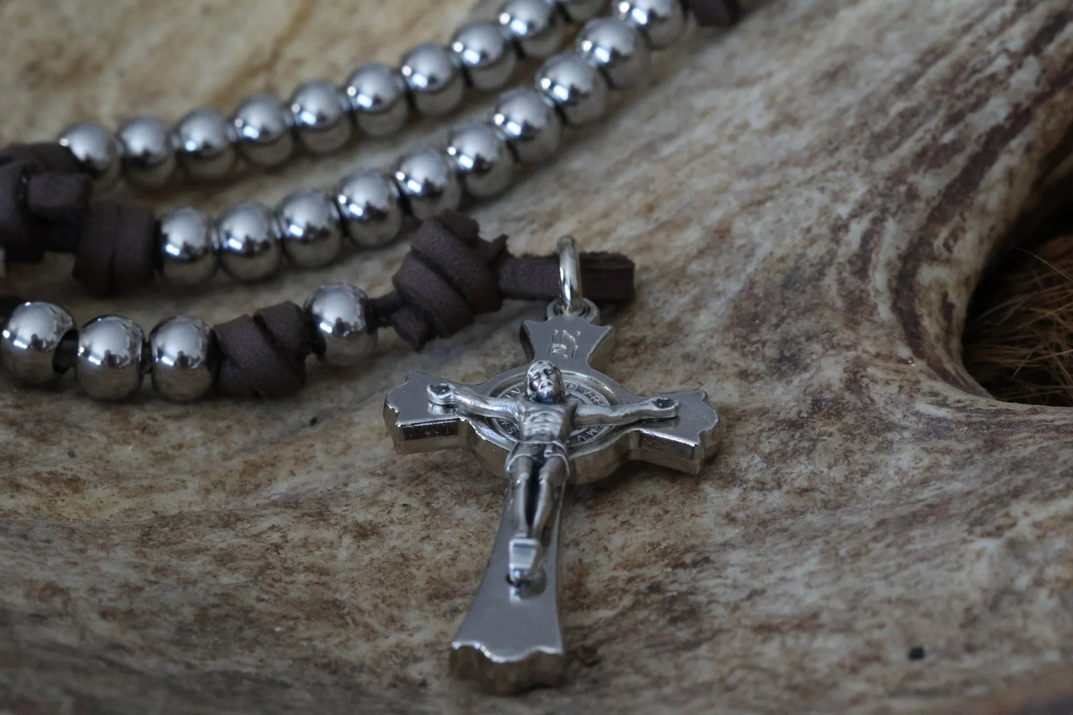 Silver Fox Rosary
