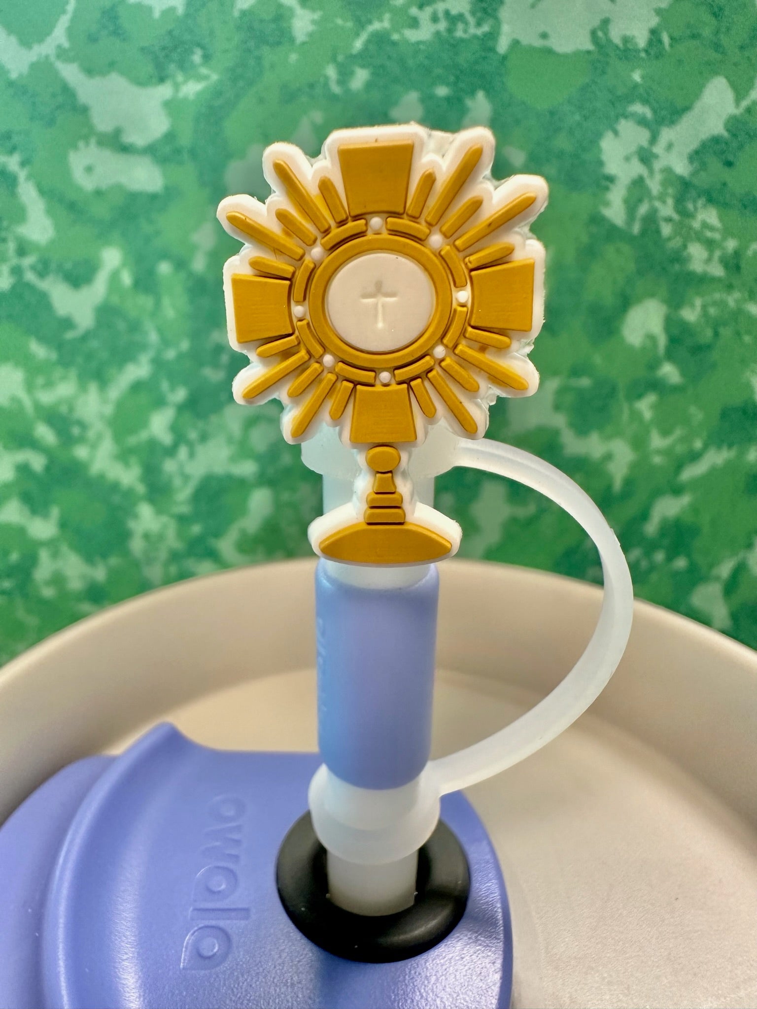 Catholic Straw Toppers: Adoration (a 2 pack!)