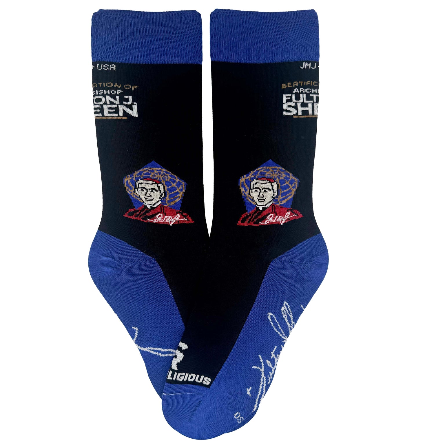 Official Beatification of Fulton Sheen Adult Socks
