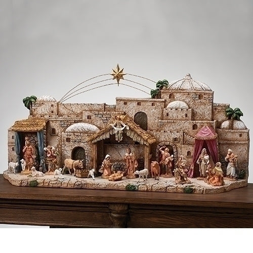 Bethlehem Town Nativity Scene Display