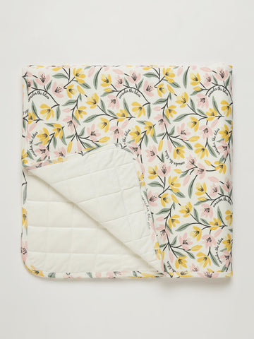 Consider the Lilies Blanket Cotton