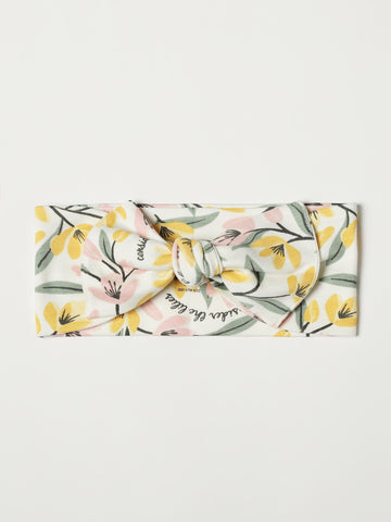 Consider the Lilies Headband Cotton