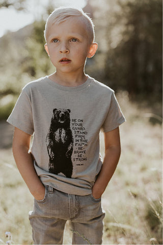 Brave Bear Toddler Tee