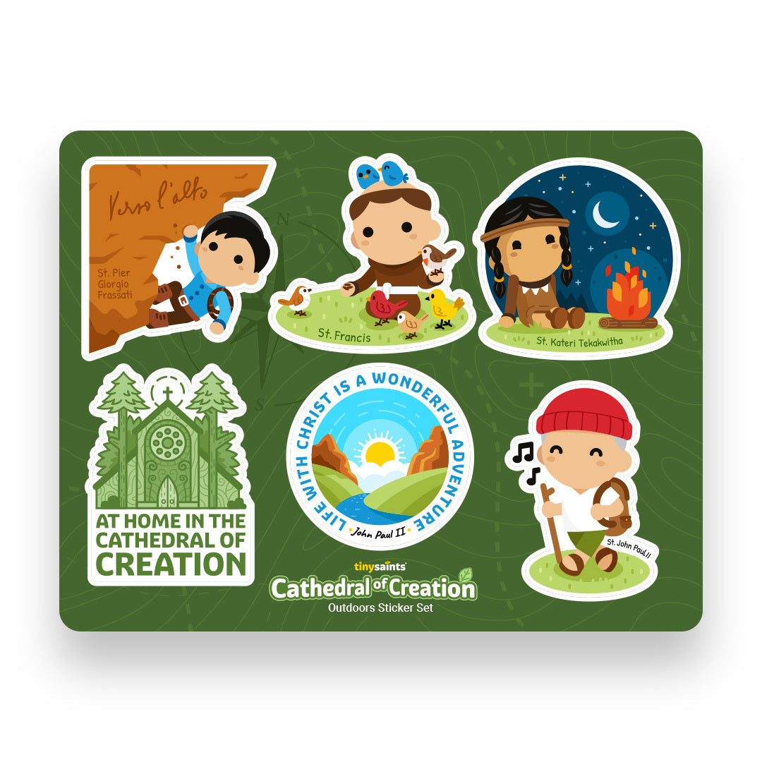 Sticker Sheet - Cathedral of Creation
