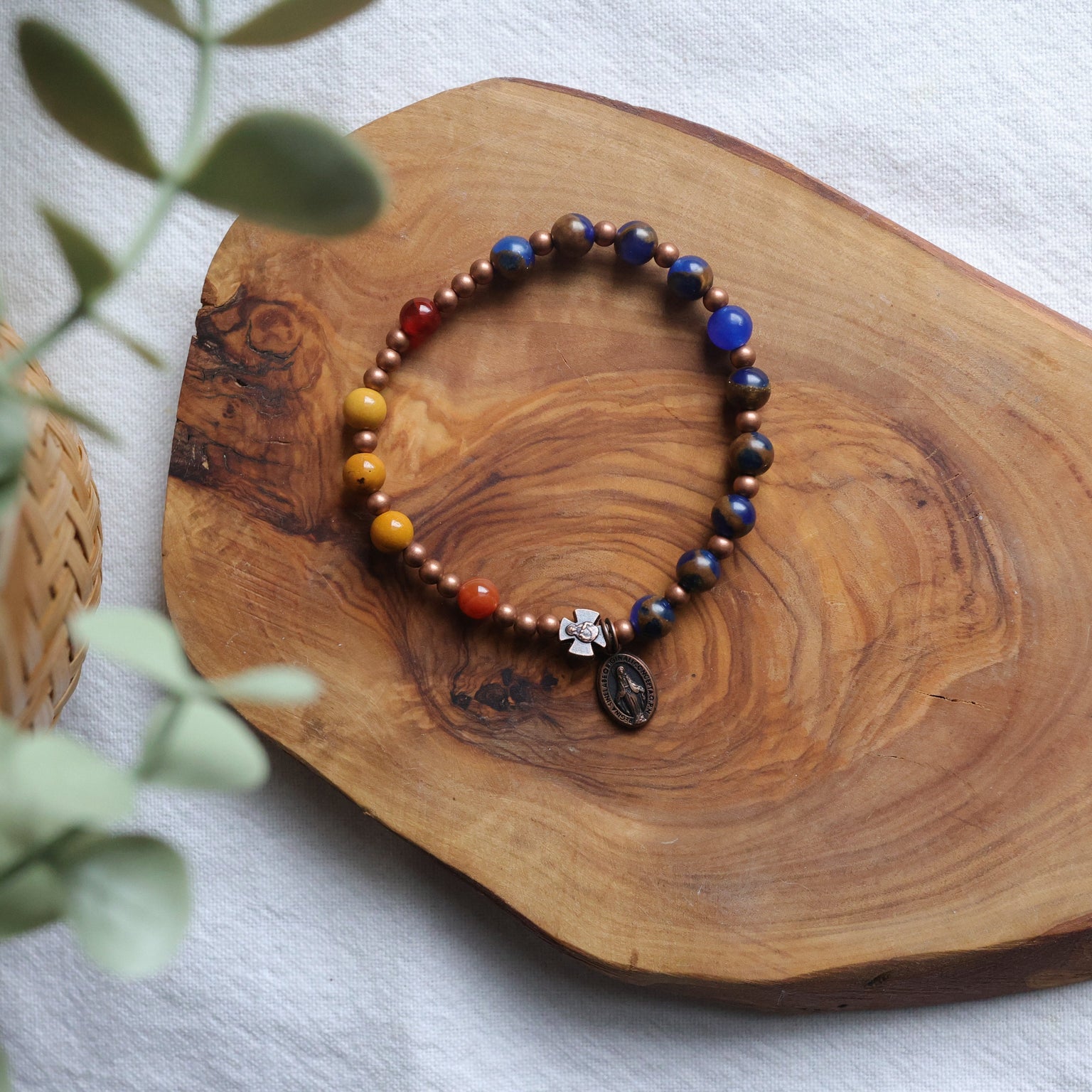 Saint Carlo | First Communion Decade Bracelet