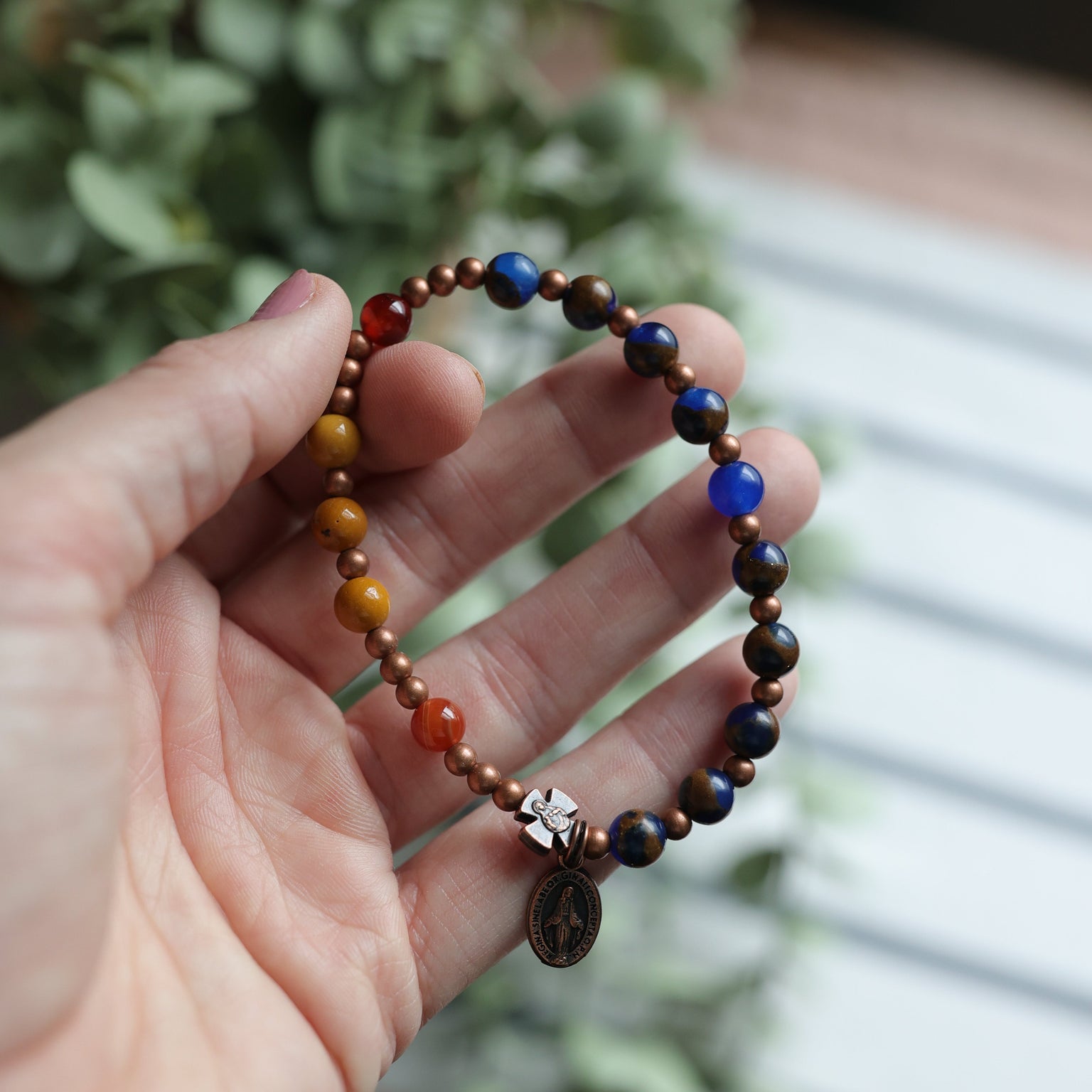 Saint Carlo | First Communion Decade Bracelet