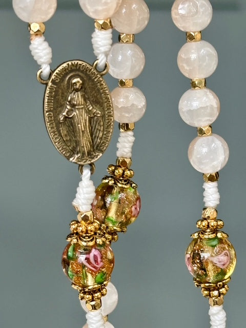 Champagne Glass Bead Rosary Bundle