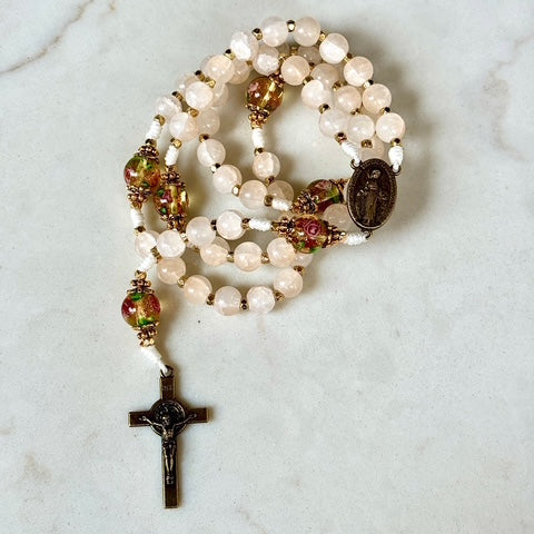 Champagne Glass Bead Rosary Bundle