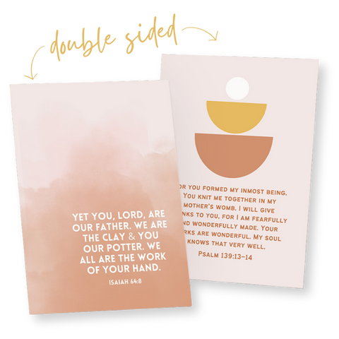 Work of His Hands Double Sided Print