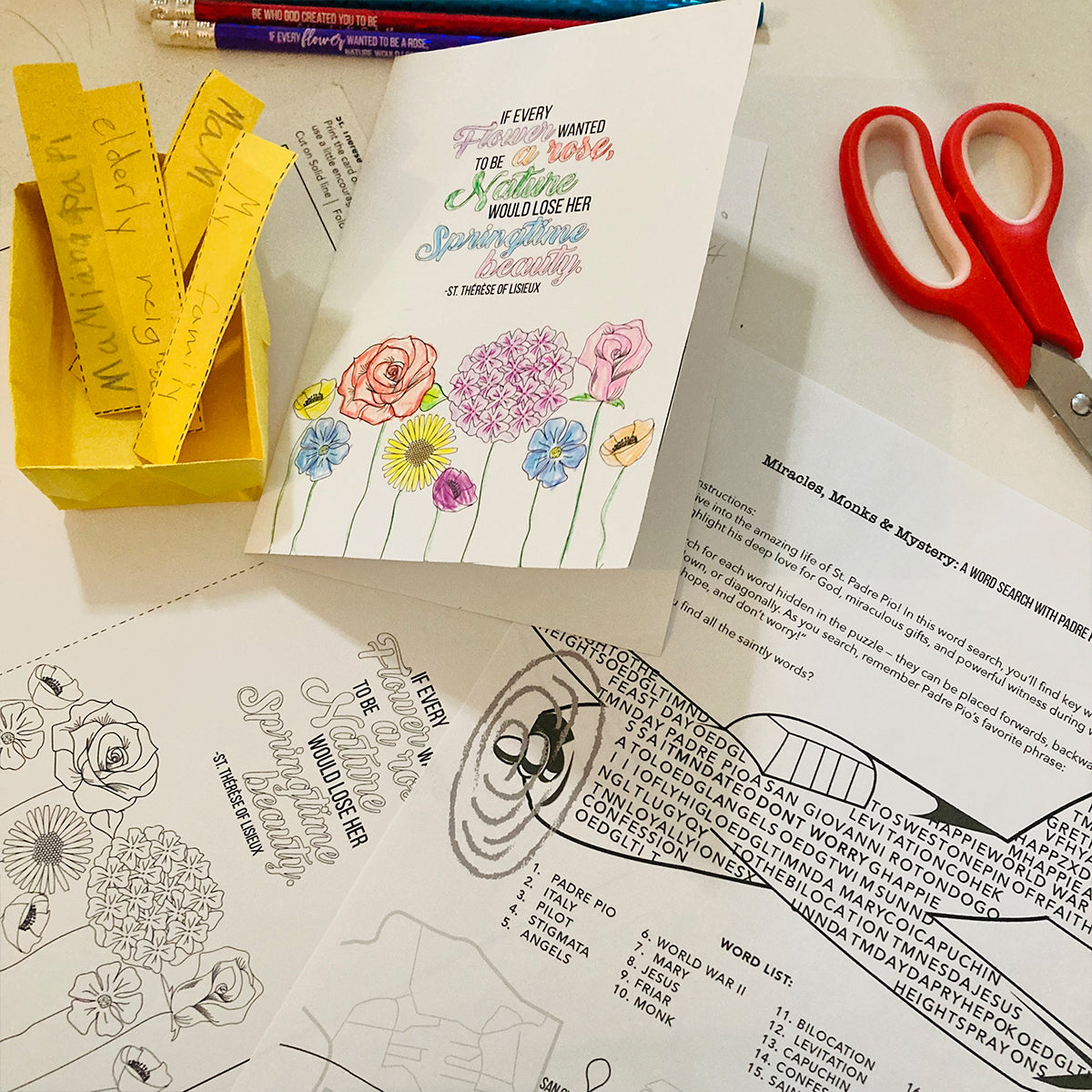 Feast Day School Box – All-in-One Catholic Celebration Kit