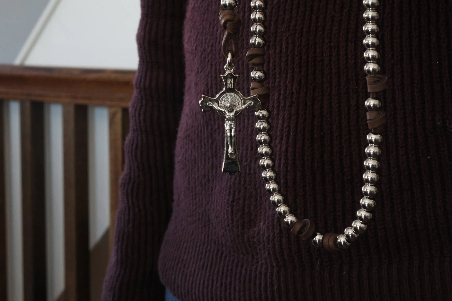 Silver Fox Rosary