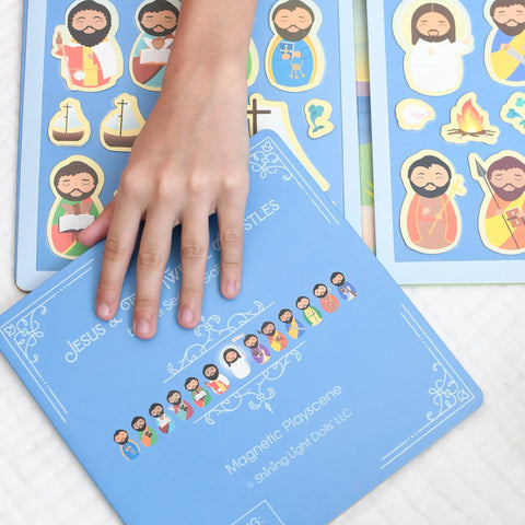 Jesus & the Twelve Apostles - Magnetic Playscene