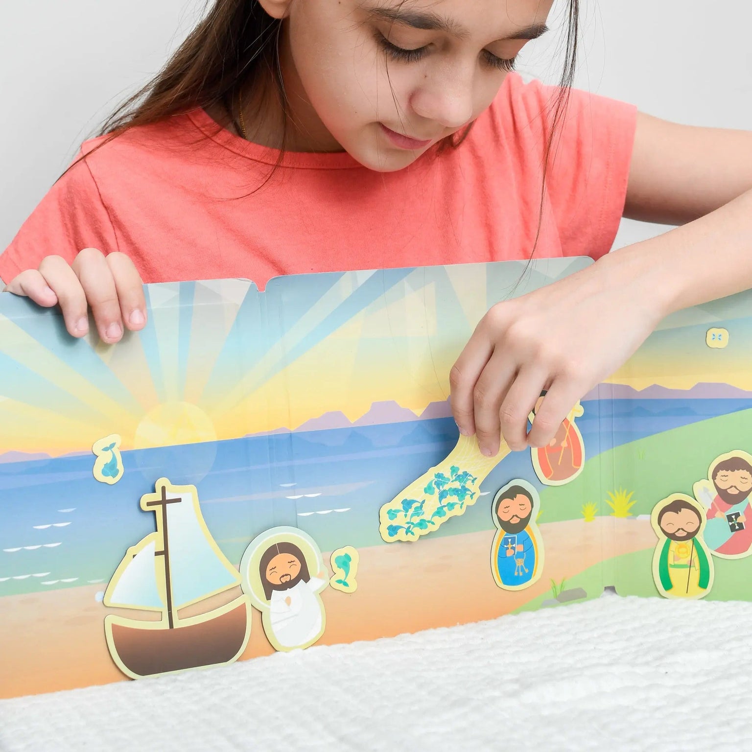 Jesus & the Twelve Apostles - Magnetic Playscene