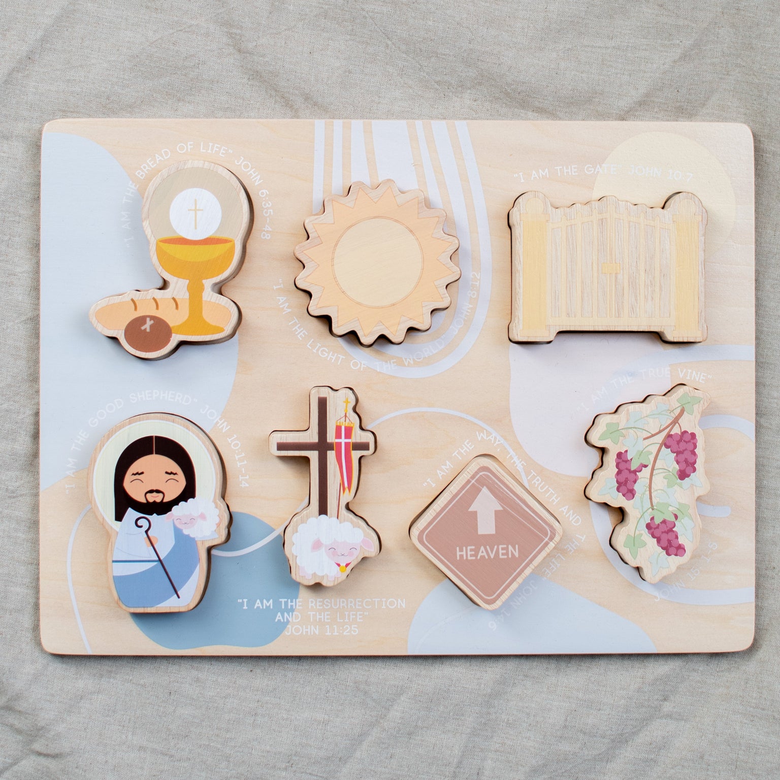 Jesus' "I Am" Wooden Puzzle