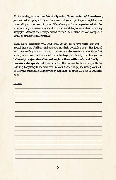 Companion Journal / Defend Us in Battle