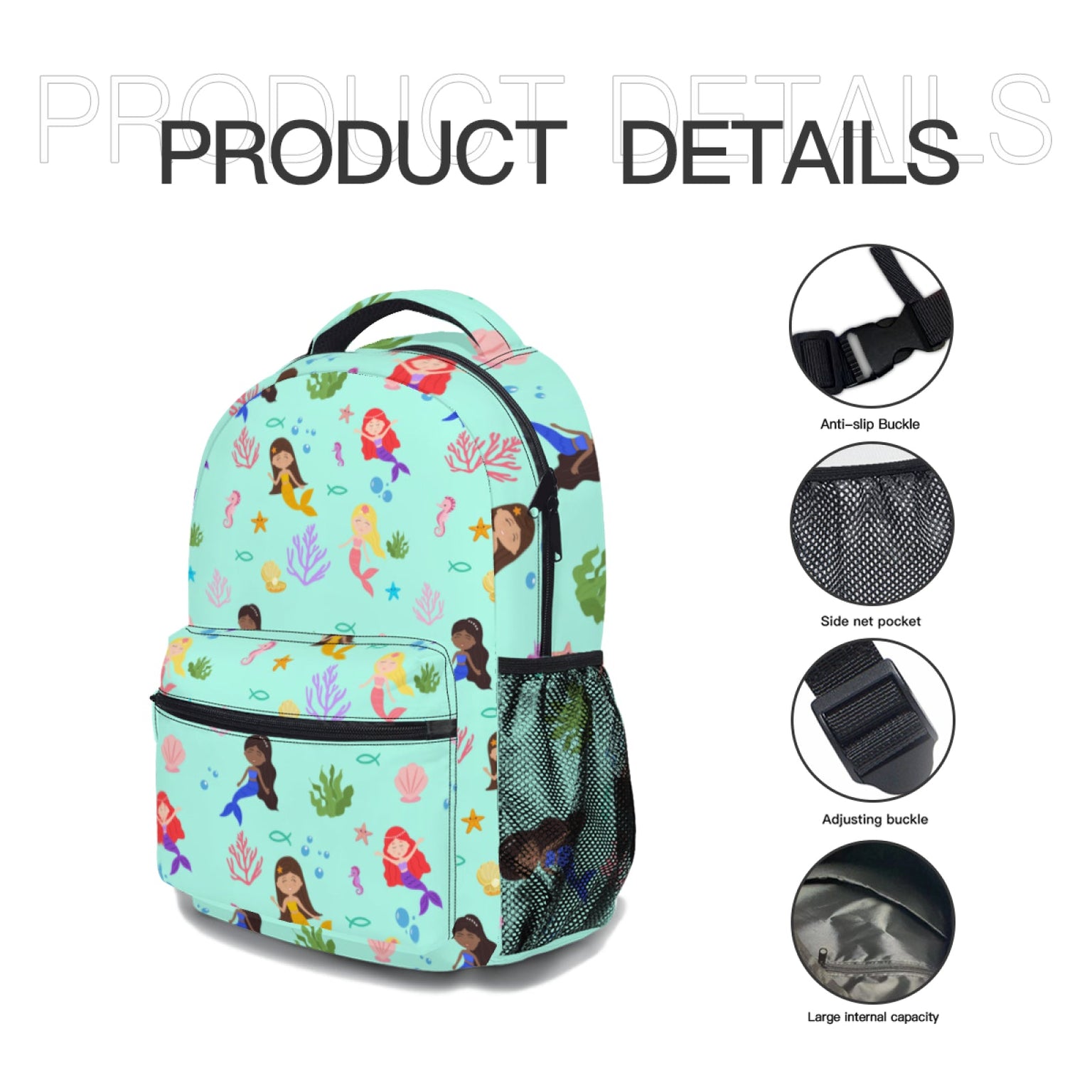 Mermaid Kingdom Backpack Bundle