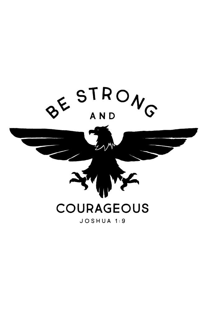 Be Strong Eagle Tee