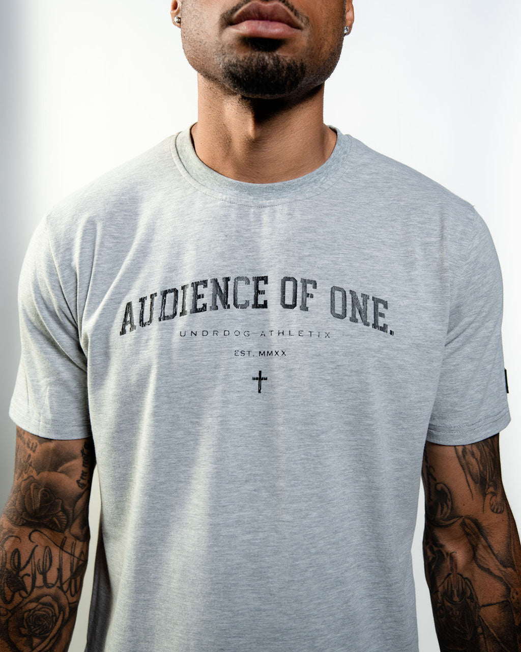 "AO1" T-SHIRT SPORT GREY