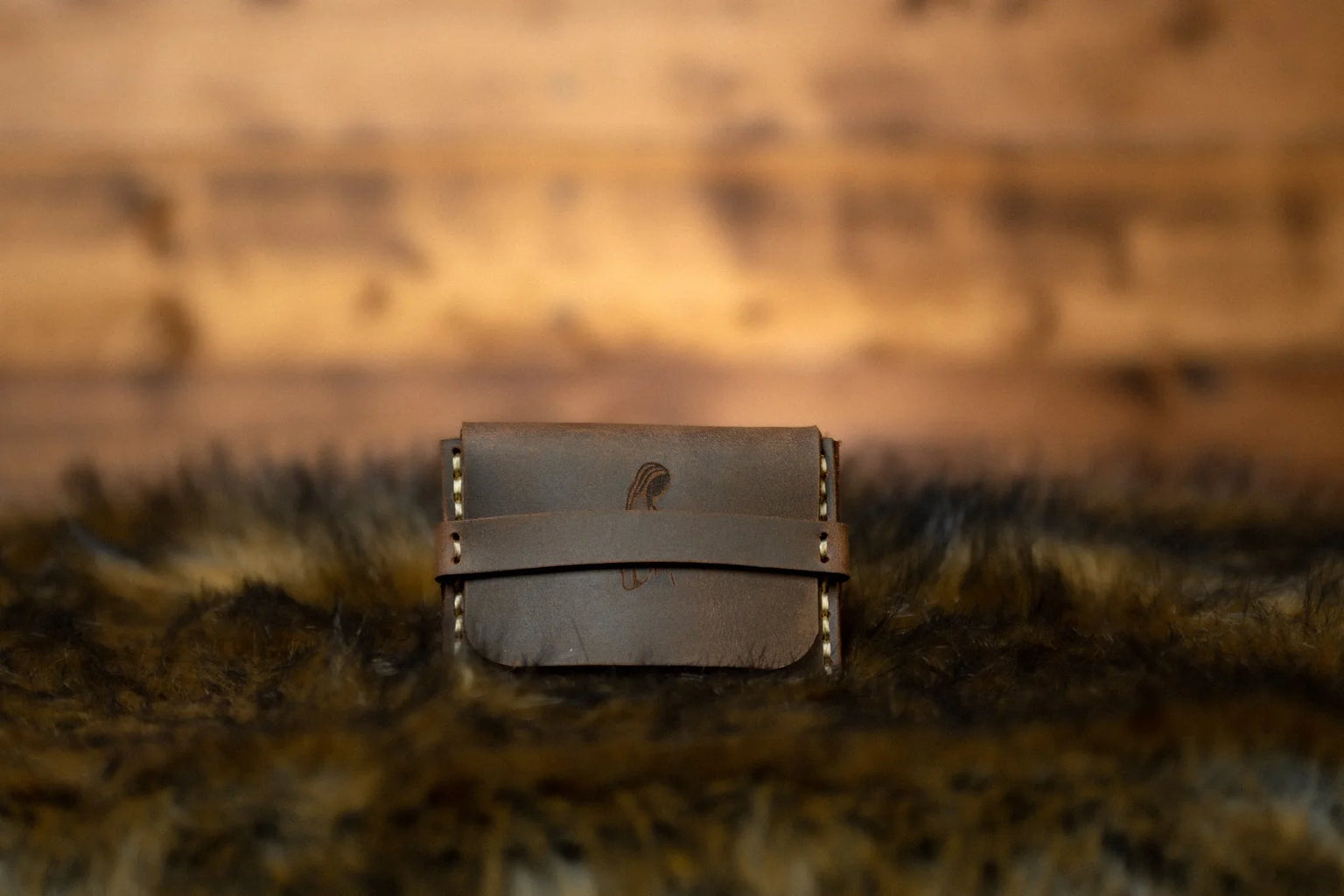 Grizzly Bear Maternity of Mary Premium Rosary Pouch