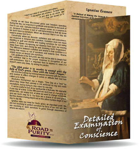 Detailed Examination of Conscience - Prayer Card (c)