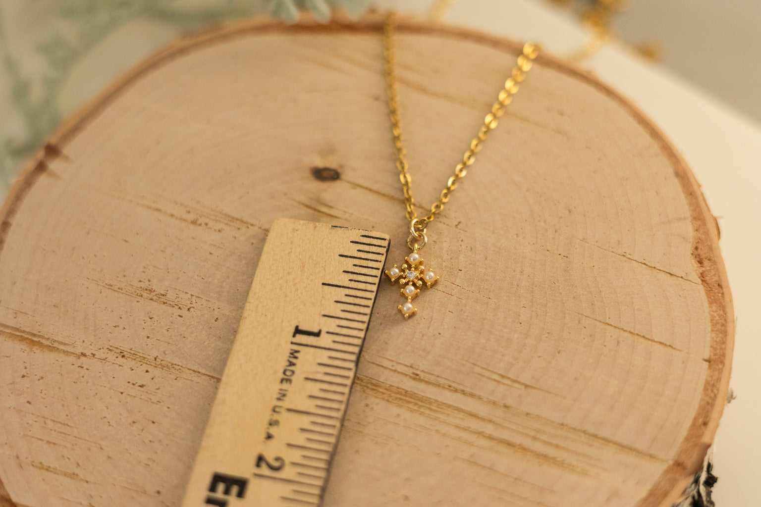 Necklace - Winter Cross