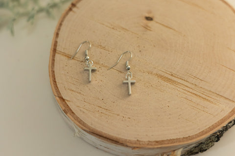 Tiny Silver Cross
