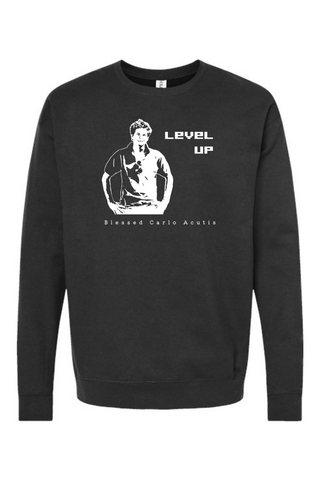 Level Up - Bl. Carlo Acutis Crewneck Sweatshirt