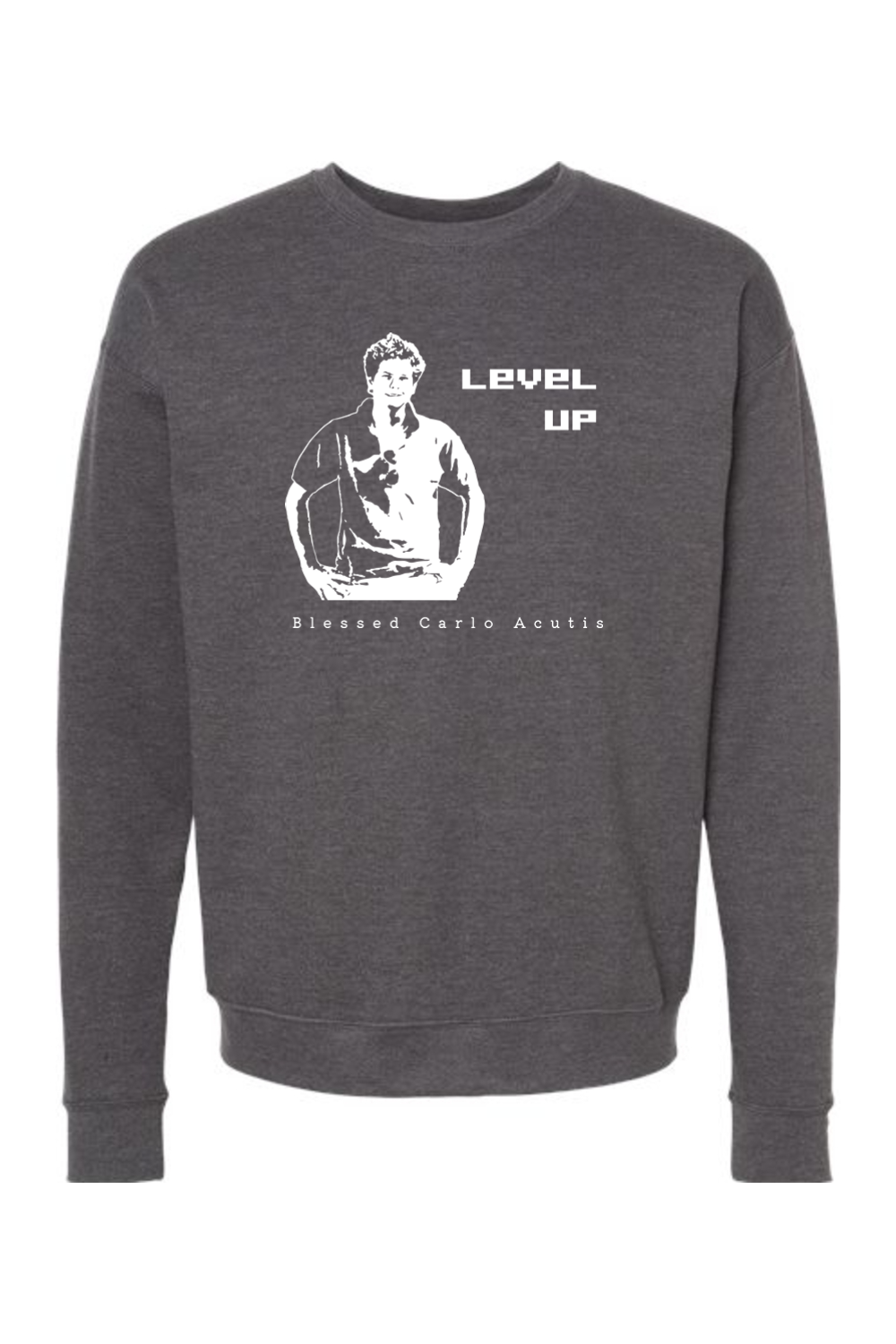 Level Up - Bl. Carlo Acutis Crewneck Sweatshirt