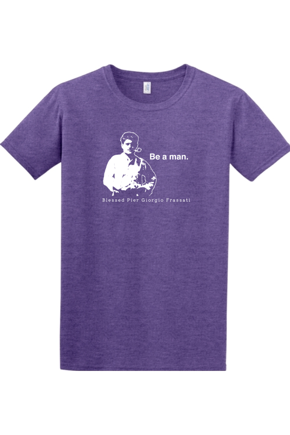 Be a Man - Bl. Pier Giorgio Frassati Adult T-shirt