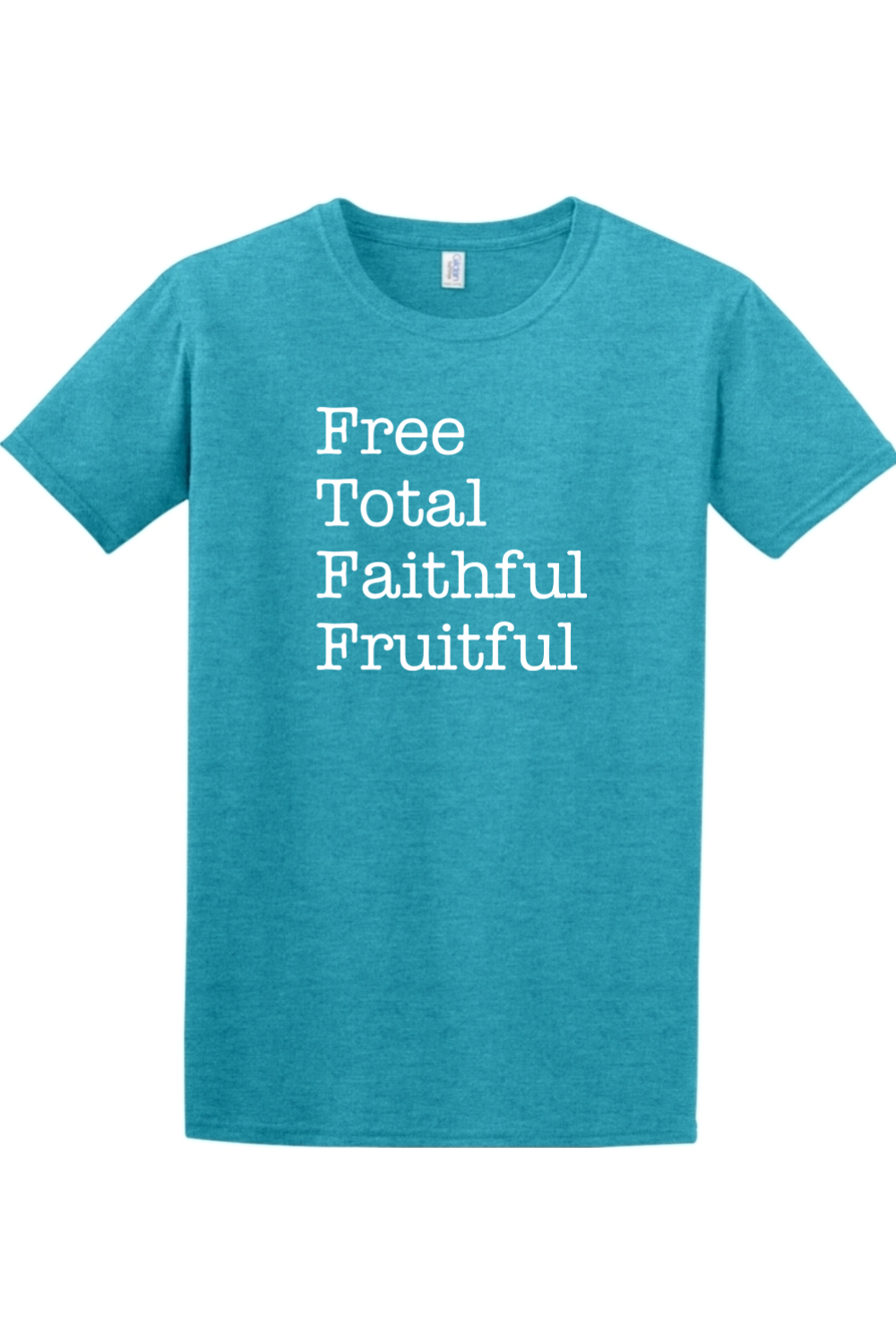 Free Total Faithful Fruitful - Theology of the Body Adult T-shirt