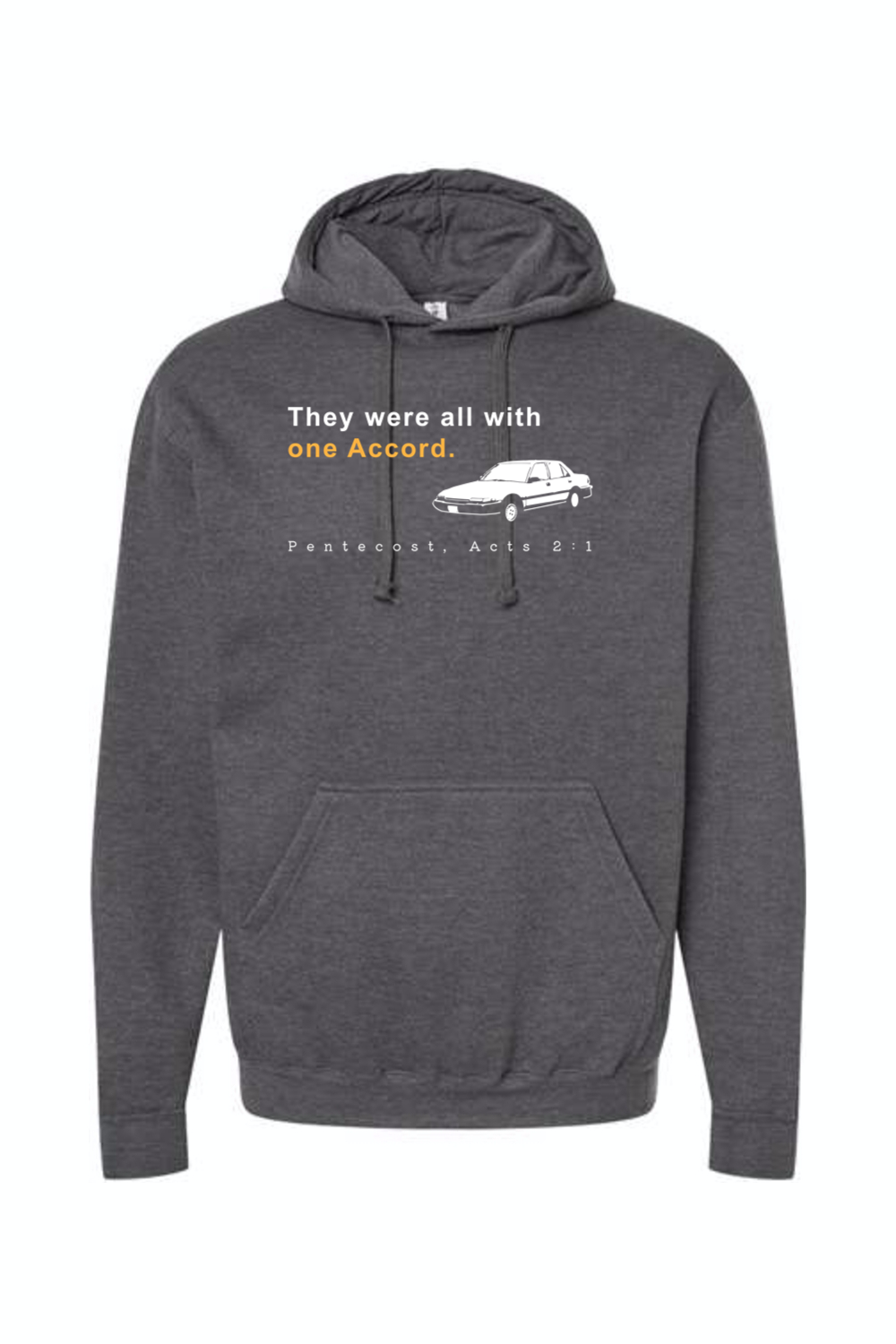 One Accord - Pentecost, Acts 2:1 Hoodie Sweatshirt