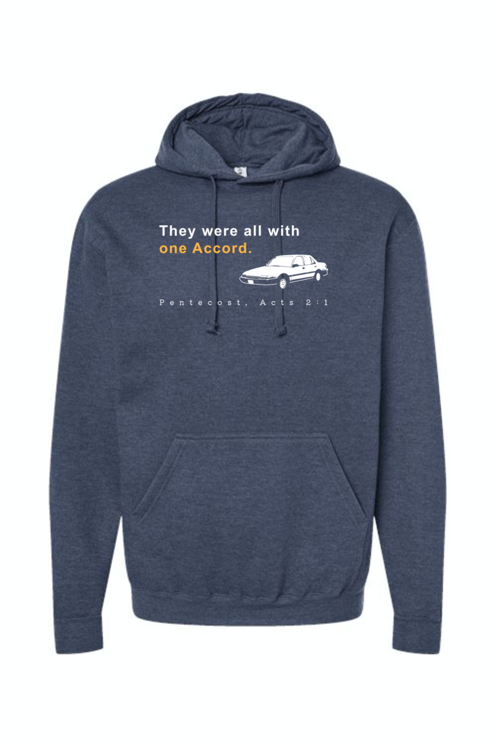 One Accord - Pentecost, Acts 2:1 Hoodie Sweatshirt