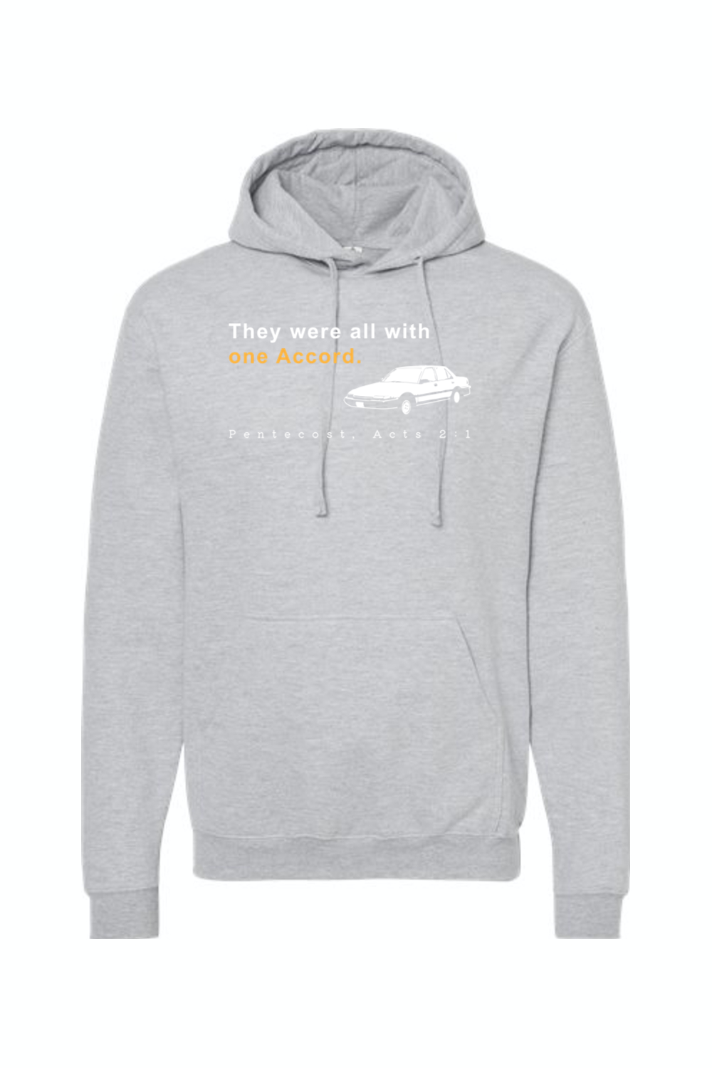 One Accord - Pentecost, Acts 2:1 Hoodie Sweatshirt