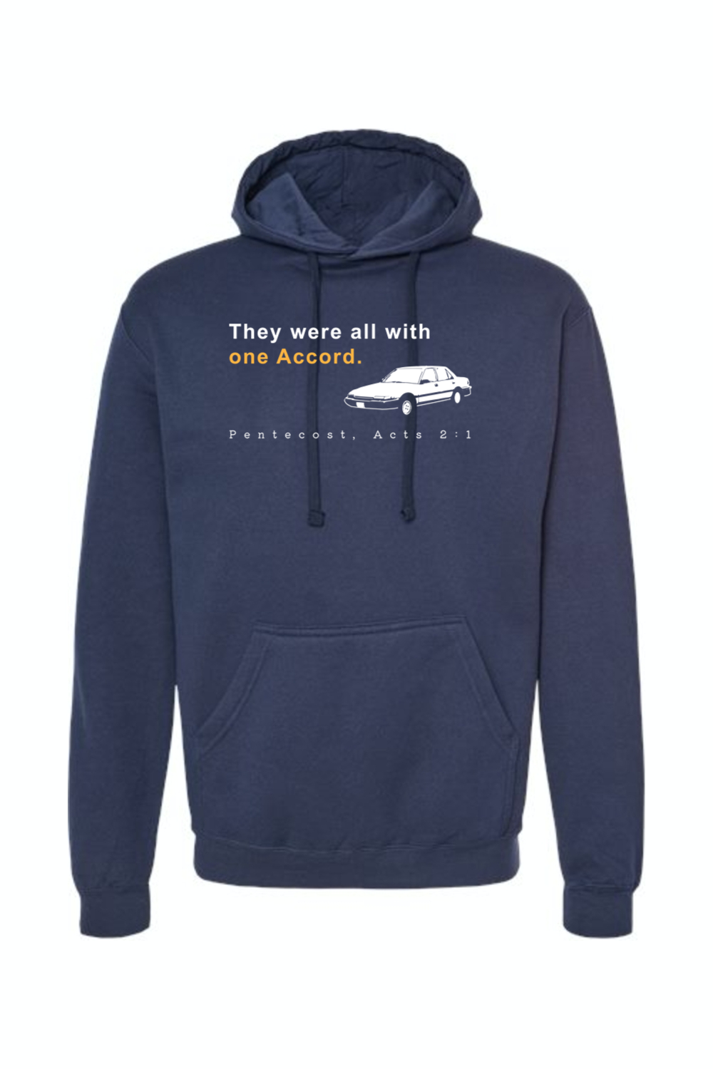 One Accord - Pentecost, Acts 2:1 Hoodie Sweatshirt