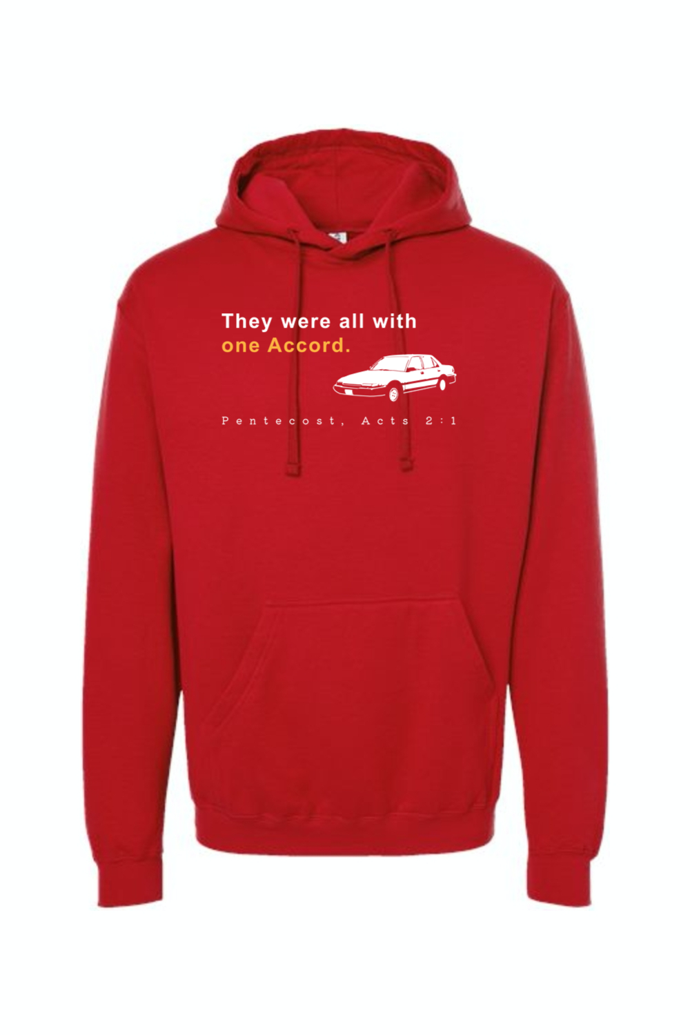 One Accord - Pentecost, Acts 2:1 Hoodie Sweatshirt