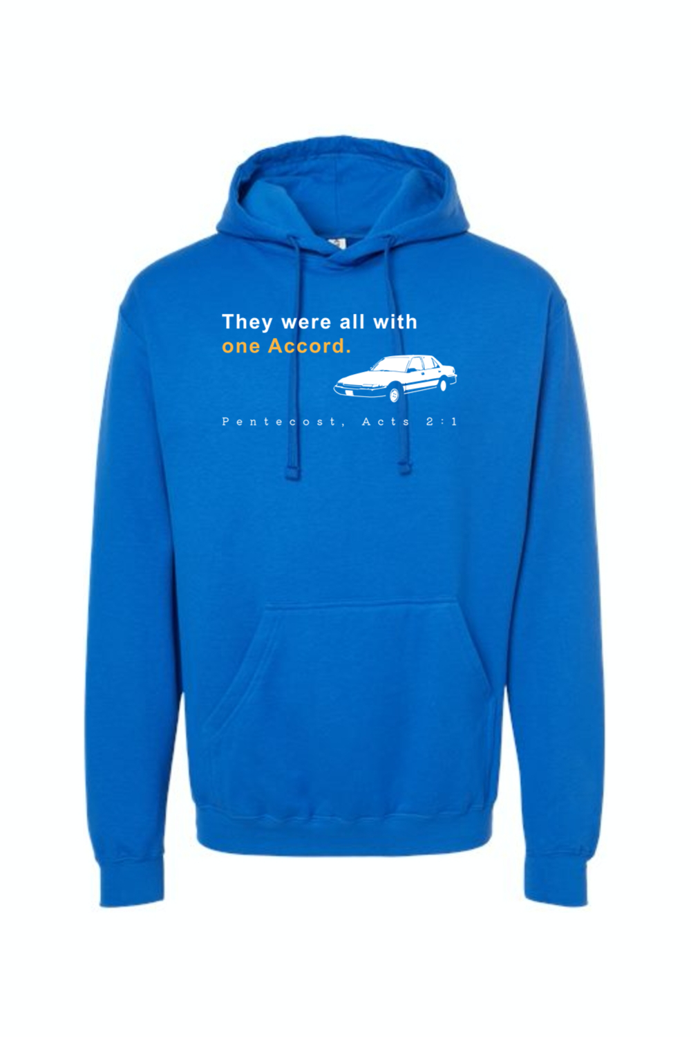 One Accord - Pentecost, Acts 2:1 Hoodie Sweatshirt