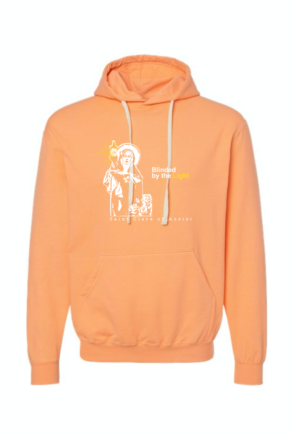 Blinded by the Light- St. Clare of Assisi Hoodie Sweatshirt