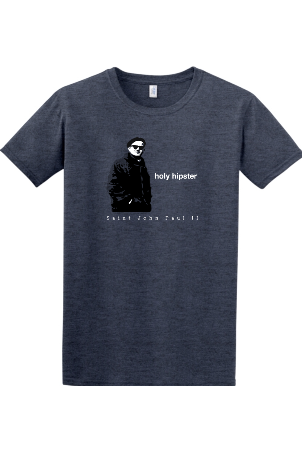 Holy Hipster - St. John Paul II Adult T-shirt