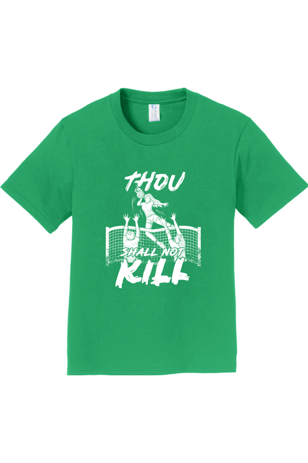 Thou Shall Not Kill - Catholic Volleyball - Youth T-Shirt