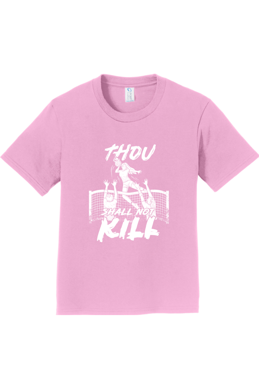 Thou Shall Not Kill - Catholic Volleyball - Youth T-Shirt
