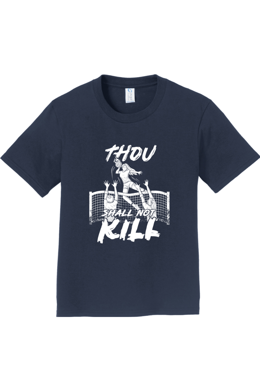 Thou Shall Not Kill - Catholic Volleyball - Youth T-Shirt