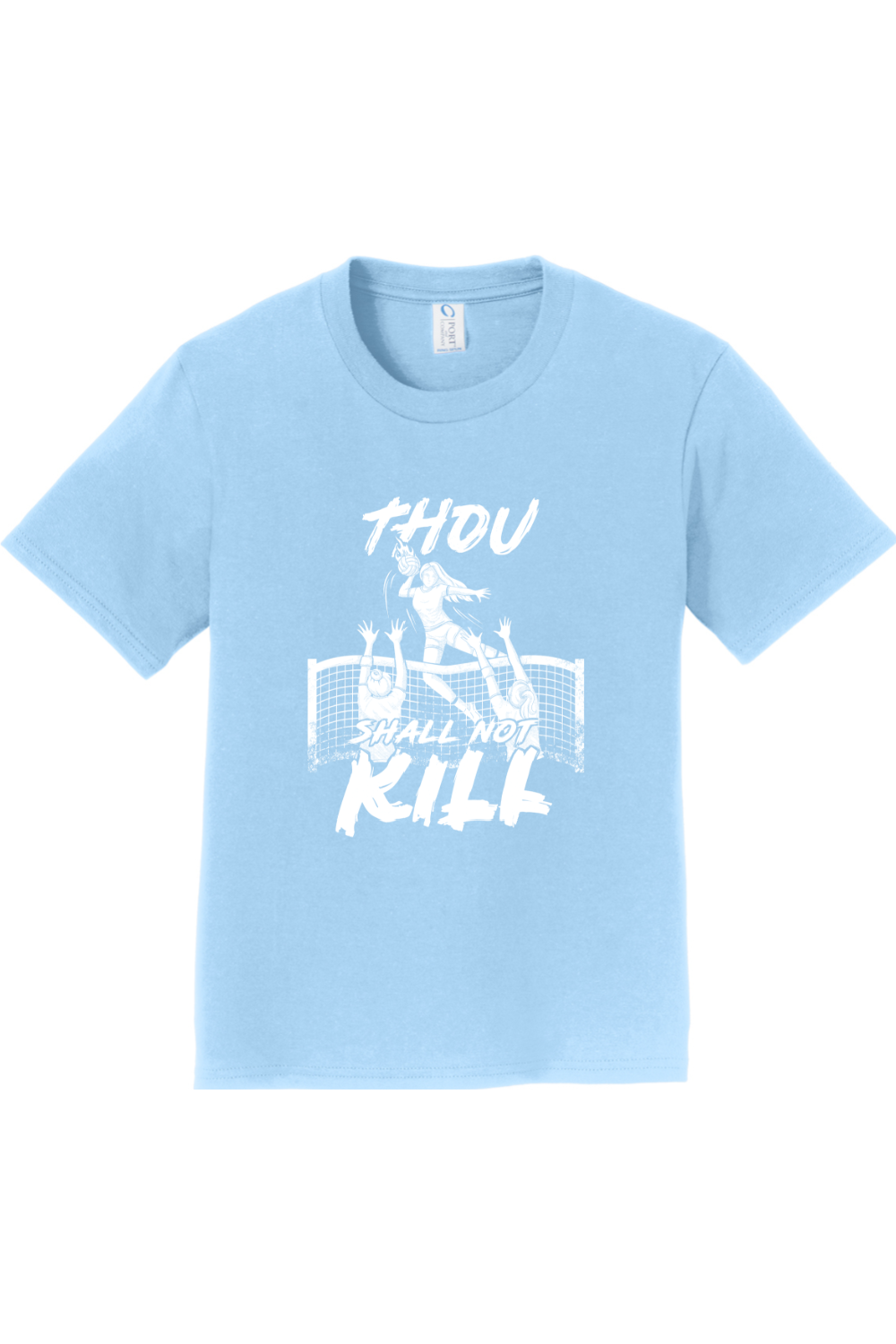 Thou Shall Not Kill - Catholic Volleyball - Youth T-Shirt