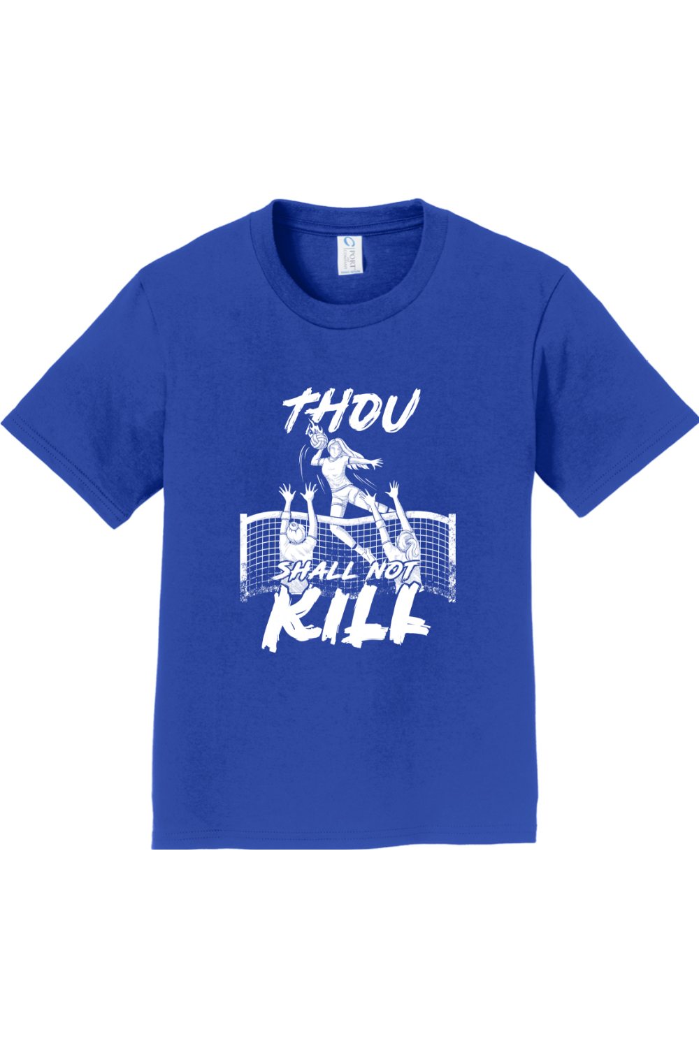 Thou Shall Not Kill - Catholic Volleyball - Youth T-Shirt