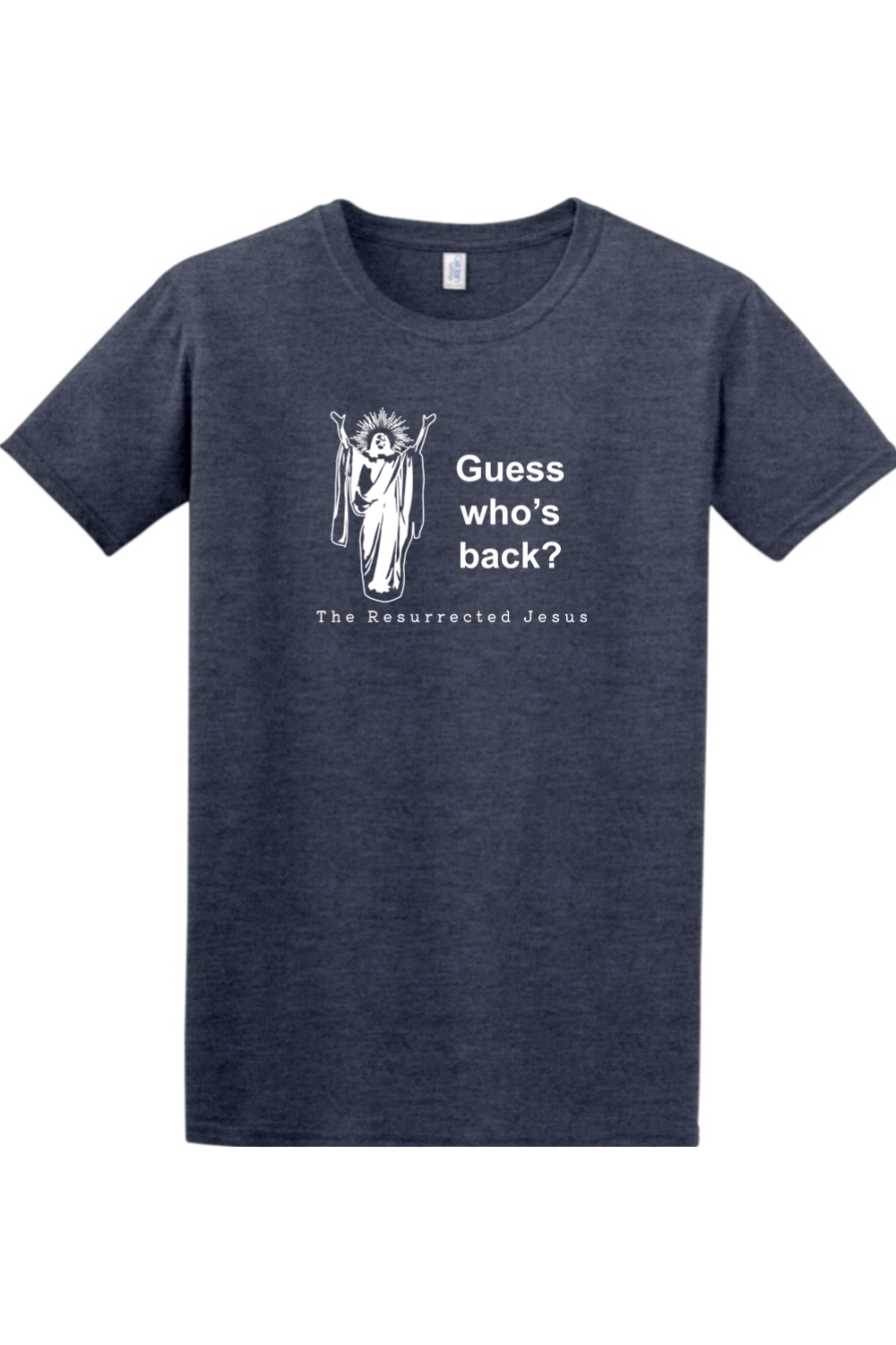 Guess Who's Back - Resurrection Jesus Adult T-Shirt