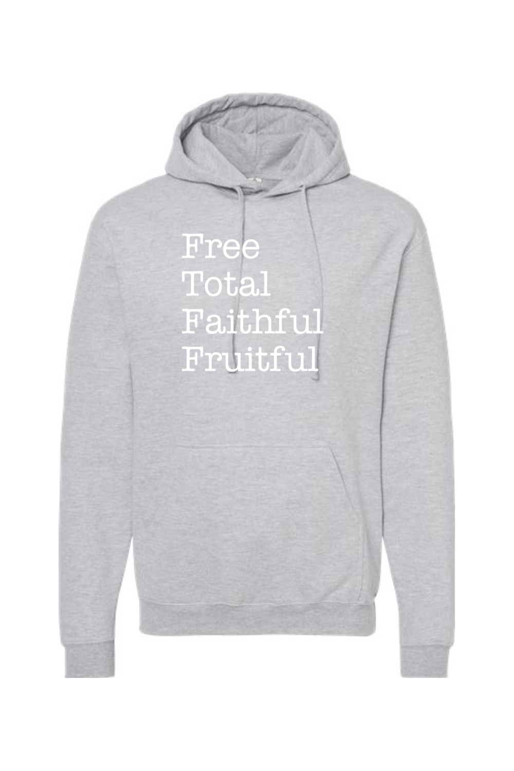 Free Total Faithful Fruitful - Theology of the Body Hoodie Sweatshirt