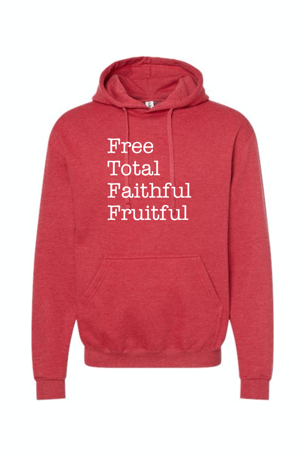 Free Total Faithful Fruitful - Theology of the Body Hoodie Sweatshirt