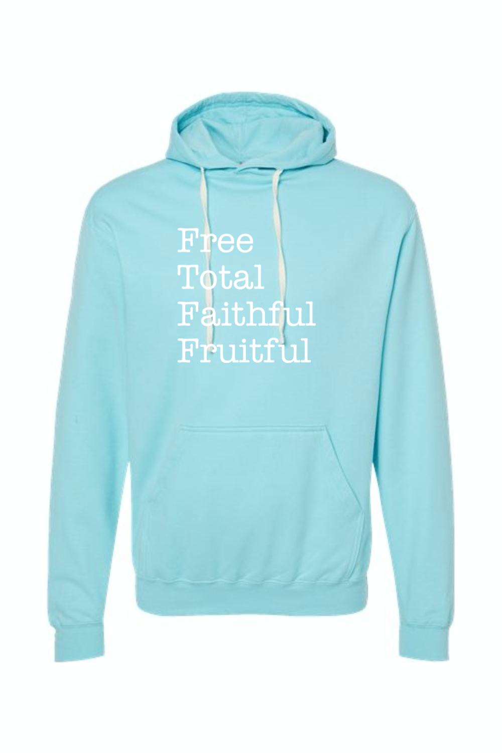 Free Total Faithful Fruitful - Theology of the Body Hoodie Sweatshirt