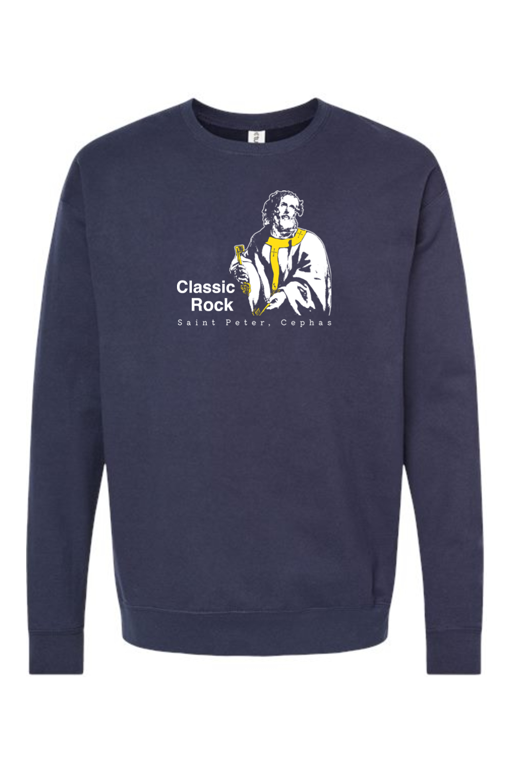 Classic Rock - St. Peter, Cephas Crewneck Sweatshirt